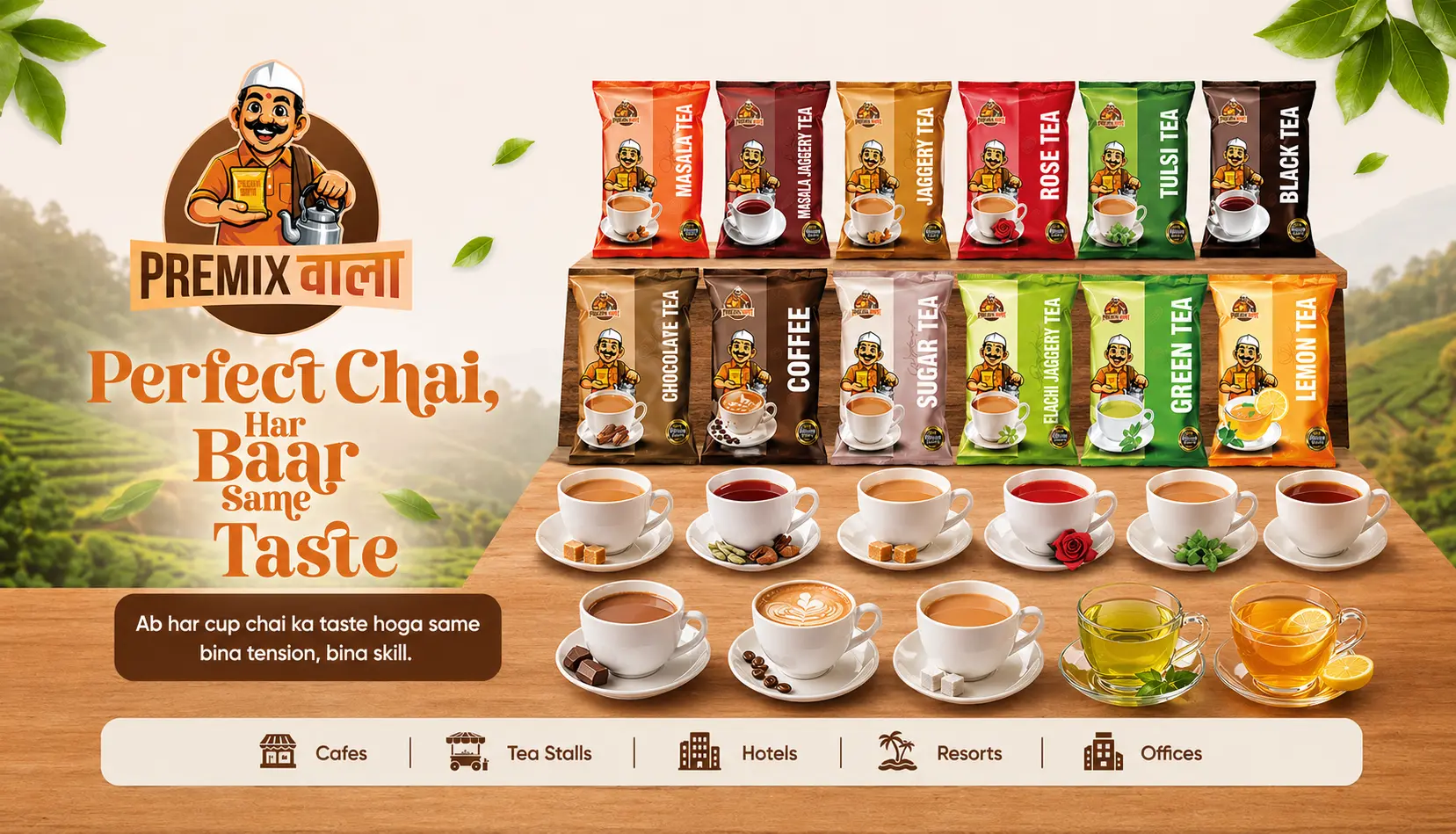 Premix Wala Banner