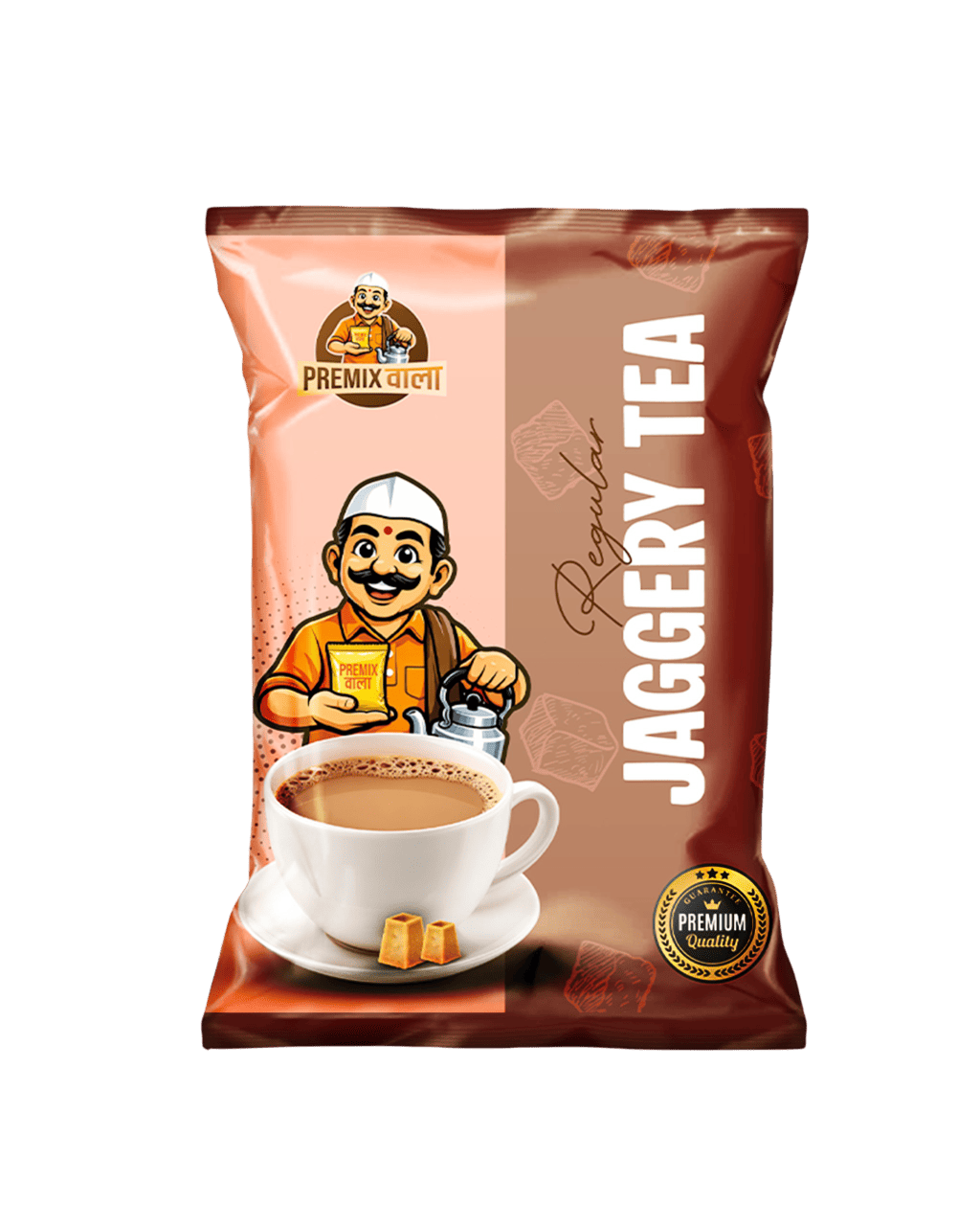 Premix Wala Masala Jaggery Tea